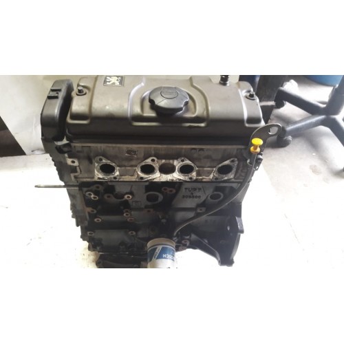 Motor Parcial Peugeot 206 1.6 8v 2001 Ga...